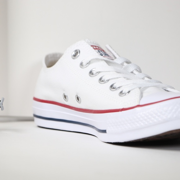 Converse Classic Optical White All Star Low Tops - Picture 5 of 7